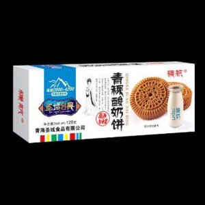 稞航青稞酸奶饼128克