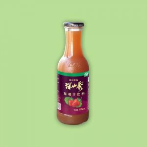 深山秀500毫升草莓果汁饮料