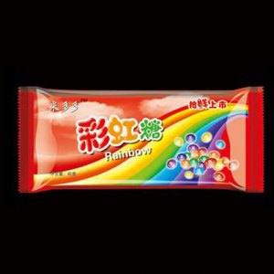 米多多彩虹糖红袋装