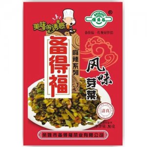 备得福风味芽菜麻辣系列