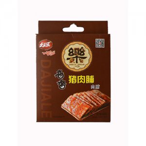 大家乐奇香猪肉脯黑胡椒味48g