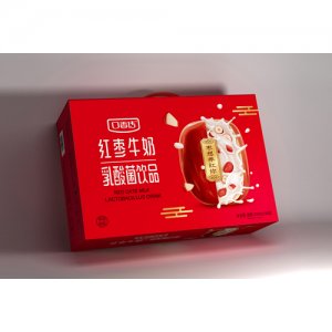 口香传红枣牛奶