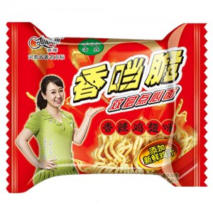 68g京辉香当脆双层点心面香辣鸡翅味