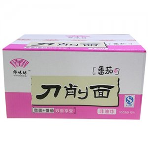 华味坊番茄刀削面100gx12