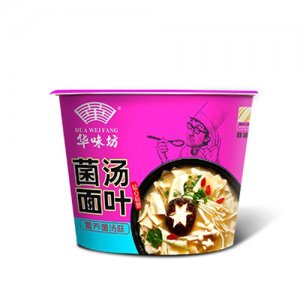 华味坊菌汤面叶营养菌汤味