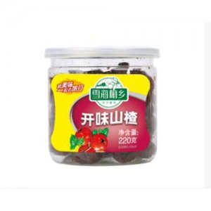 雪海梅乡开胃山楂瓶装