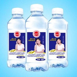 口口珍金浪湾苏打水350ml