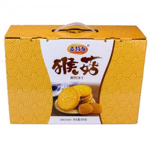 麦特龙猴菇饼干大礼盒装808g