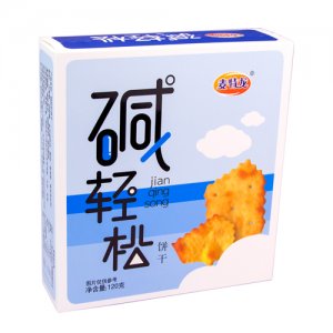 麦特龙碱轻松饼干纸盒装120g