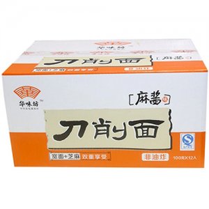华味坊麻酱刀削面100gx12