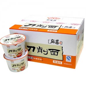 华味坊麻酱刀削面100gx12组合