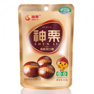 商超有机开口栗80g