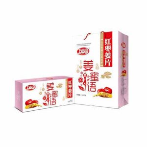 万亩园1.08千克 红枣姜片箱装