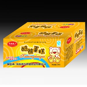 丰胜家人酷熊蛋糕