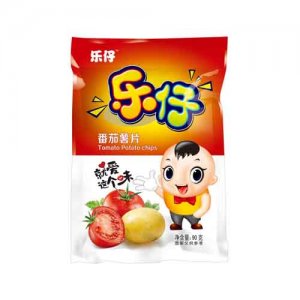 乐仔90克 番茄薯片