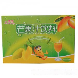 雪茗芒果汁饮料礼盒