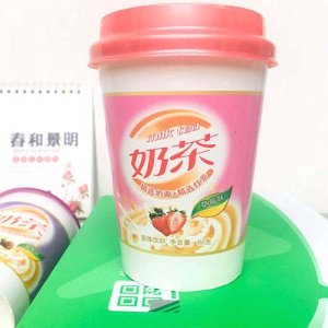 优美珍益奶茶草莓味80g