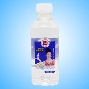 口口珍苏打水350ml
