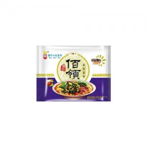 豫竹佰领老坛酸菜肉丝面袋装