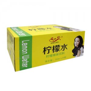 口口珍柠檬水果味饮料350mlx24
