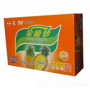 雪茗金菠萝碳酸饮料
