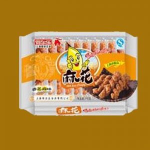 得尔乐麻花香芝麻味130克