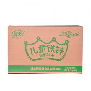 富泰儿童钙奶饼干箱装