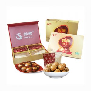 神栗板栗精装金礼盒