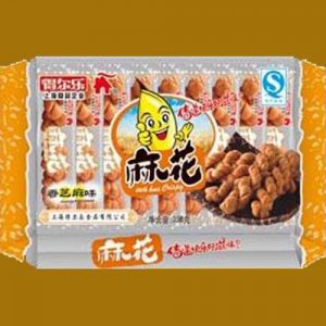 得尔乐麻花香芝麻味238克