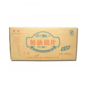 锦林咸奶油馍片箱装