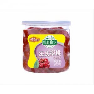 雪海梅乡法式樱桃罐装
