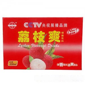 雪茗荔枝爽碳酸饮料