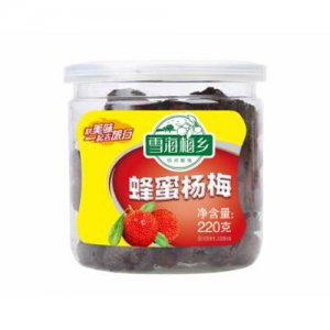 雪海梅乡蜂蜜杨梅罐装