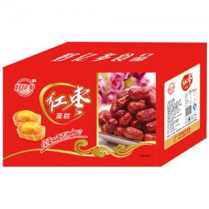 好亿多红枣蛋糕箱装