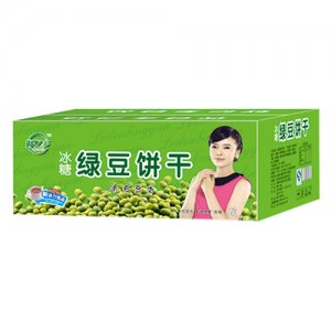 好亿多绿豆饼干箱装