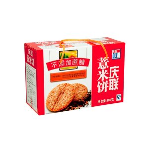 庆联薏米饼干箱装