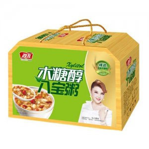 尚友木糖醇八宝粥礼盒装绿
