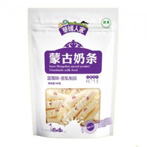 草缘人家蒙古奶条蓝莓味