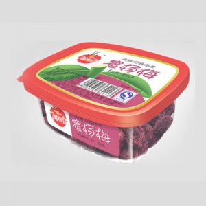 超人228克蜜杨梅休闲食品盒装