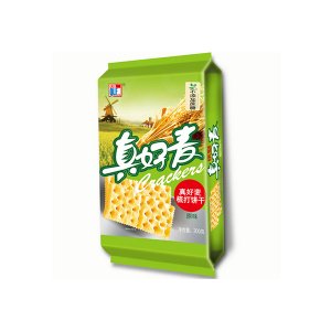 庆联真好麦梳打饼干袋装