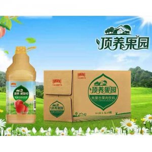 王老吉顶养果园桃复合果肉饮料2.5LX6