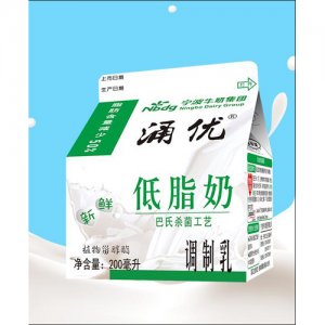 涌优200ml 低脂牛奶（调制乳）