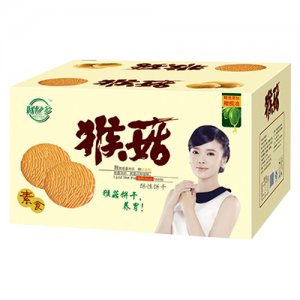 好亿多猴菇饼干箱装