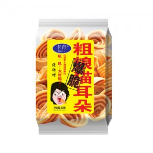 卡奇72g粗粮猫耳朵-烧烤味
