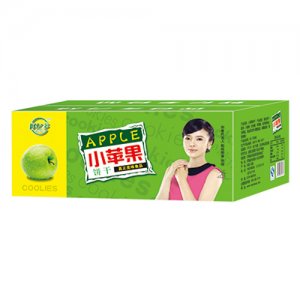 好亿多小苹果饼干箱装