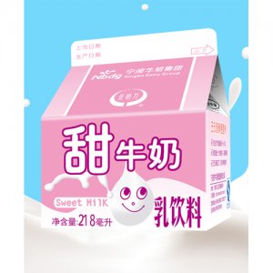 涌优218ml 甜牛奶乳饮料