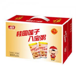 尚友桂圆莲子方便粥八宝粥箱