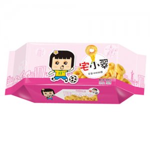 宅小翠草莓味甜甜圈休闲食品
