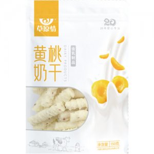 草原情黄桃奶干