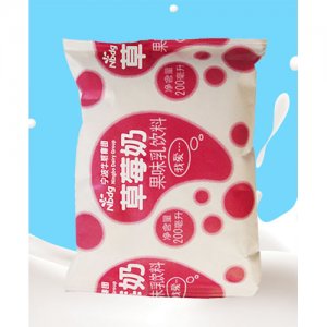 涌佳草莓奶果味乳饮料